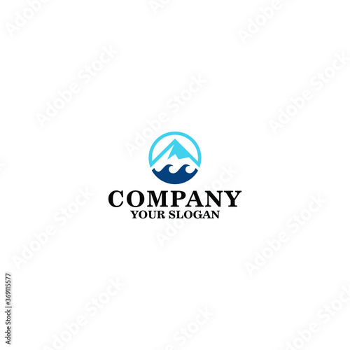 Vintage Hipster Retro Mountain Sea Ocean landscape nature view stamp logo design inspiration Free Download Vintage Hipster Retro Mountain Sea Ocean landscape nature view stamp logo design inspiration - GFXLoad