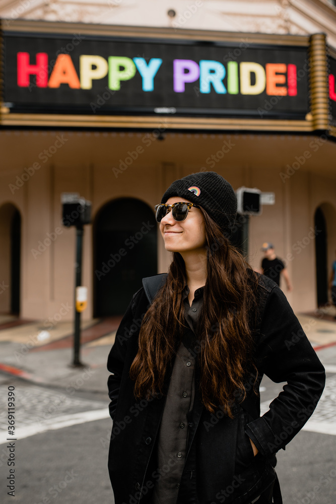 Lesbian at gay pride parade Lesbian at gay pride parade