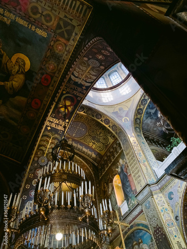 Interior St Volodymyr Cathedral, Kiev photo