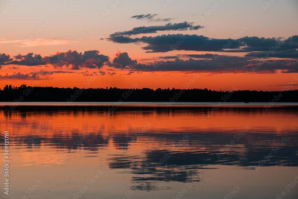 Lake Sunset Lake Sunset