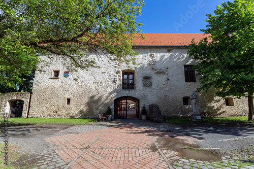 Castle of Szerencs on a summer day photo