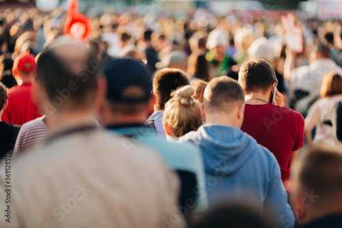crowd