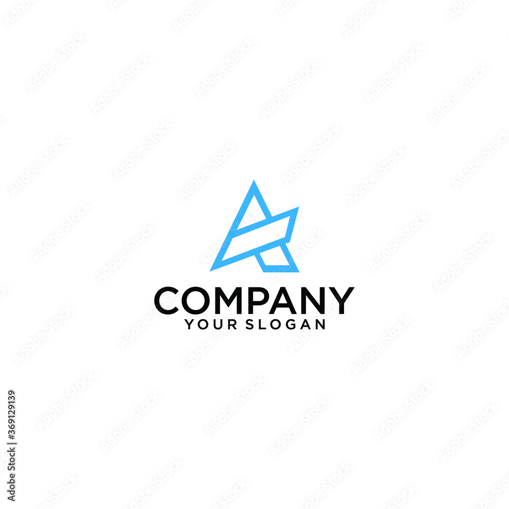 Letter A logo icon design template elements Letter A logo icon design template elements