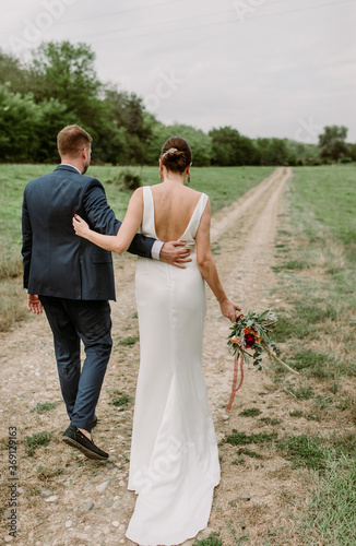 Bride and groom photo