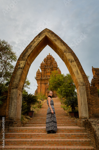 Po Klong Garai Cham temple in Phan Rang Vietnam photo