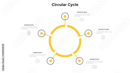 Modern Infographic Vector Template
