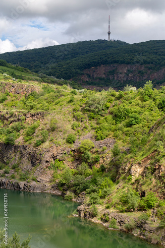 Small quarry near the village of Tarcal photo