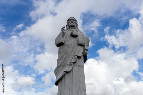 Blessing Christ Statue in Tarcal