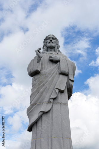 Blessing Christ Statue in Tarcal