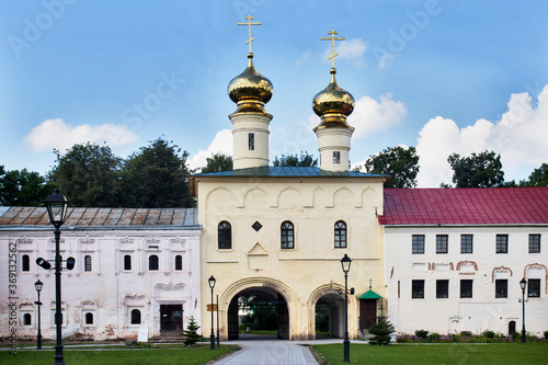 The Tikhvin Monastery of the Dormition of the Mother of God. photo