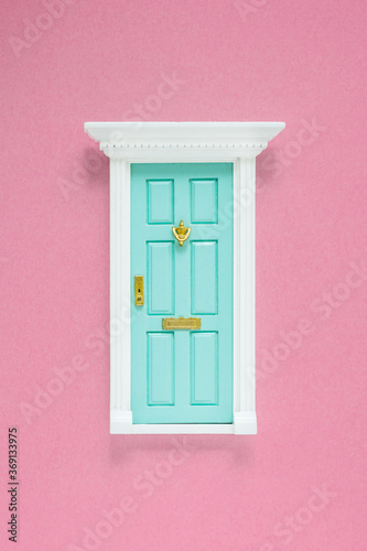 cute wooden door photo