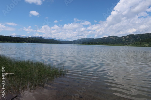 Fototapeta Naklejka Na Ścianę i Meble -  Stagnant lake in Wyoming