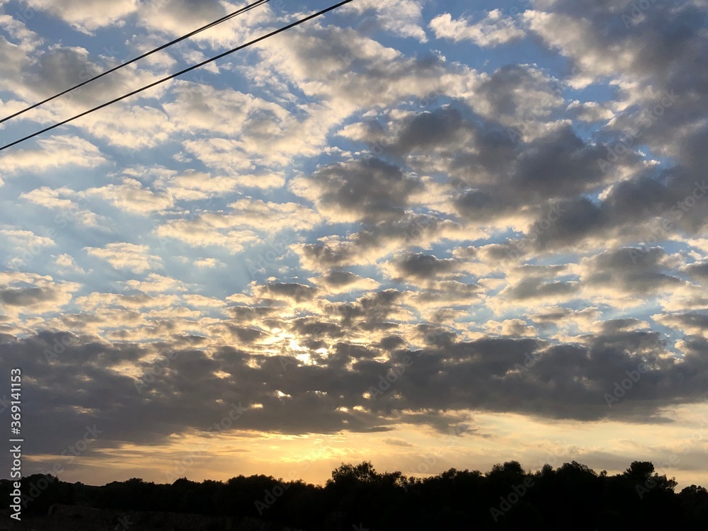 sunset in the sky sunset in the sky