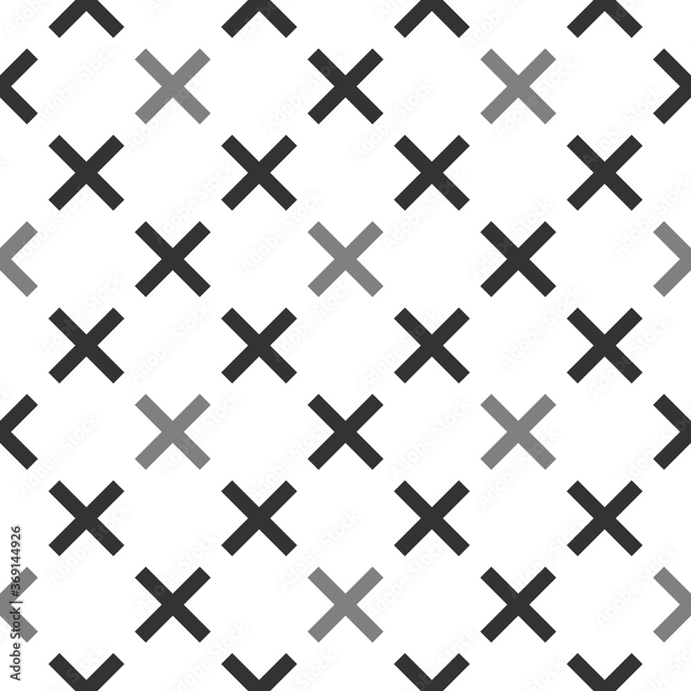 Seamless abstract geometric pattern with crosses. Modern stylish texture Seamless abstract geometric pattern with crosses. Modern stylish texture