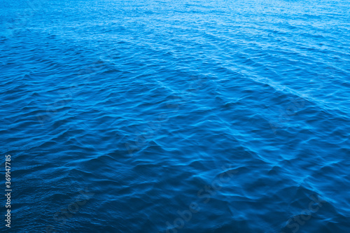 Beautiful ripply sea water surface as background