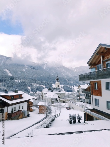 ski resort in austria © Louise