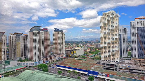 Quezon city view from the top in Quezon City, Philippines