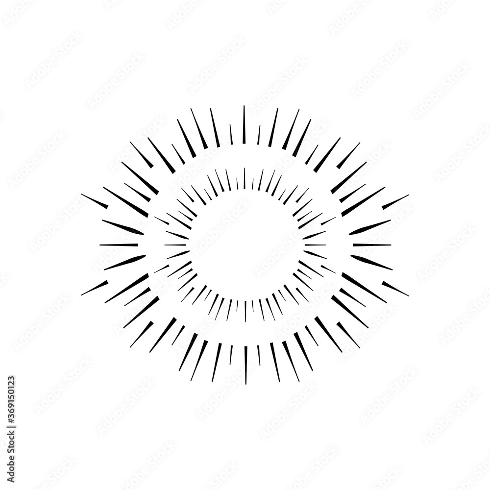 circle firework burst icon, silhouette style circle firework burst icon, silhouette style