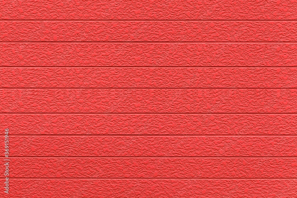 Fototapeta premium Red Corrugated metal background and texture surface or galvanize steel
