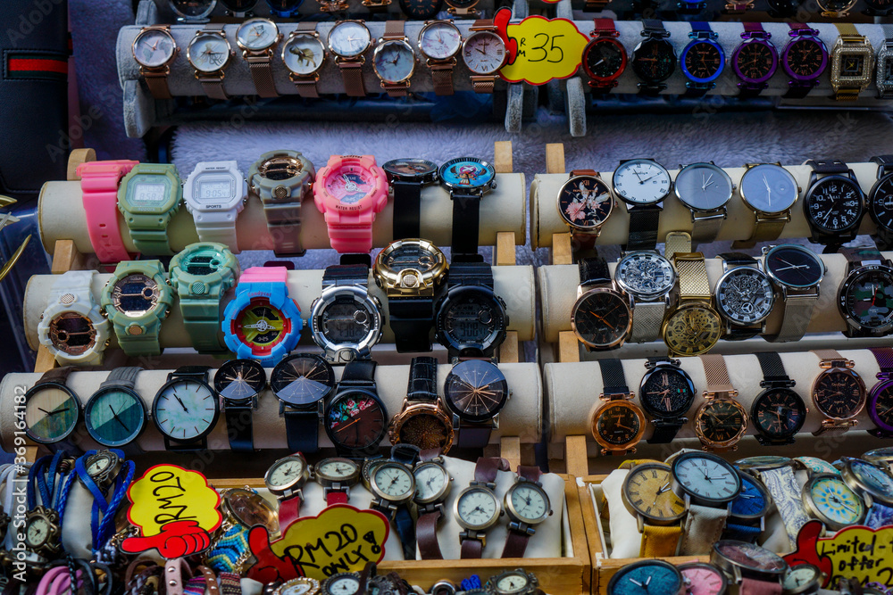 Watches at Concubine Lane.