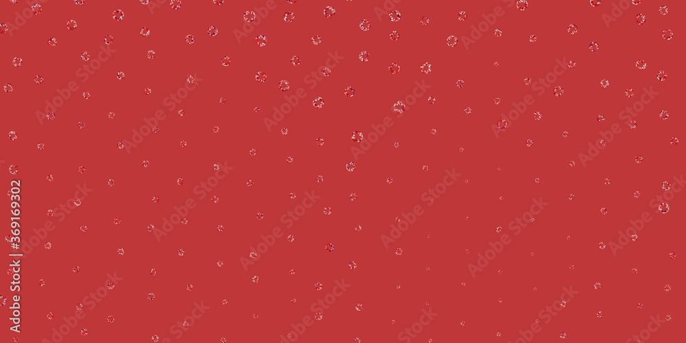 Light pink, red vector template with circles. Light pink, red vector template with circles.