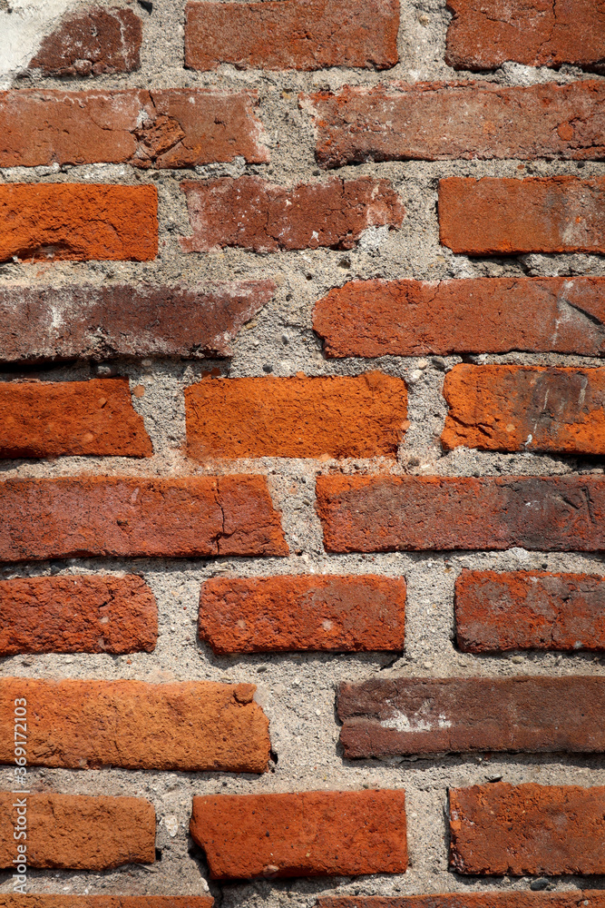 Obraz premium backdrop Old red brick textures