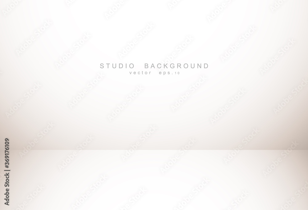 Abstract luxury empty pastel brown gradient with border brown vignette, Studio backdrop display of product, Business backdrop. Vector Illustration.