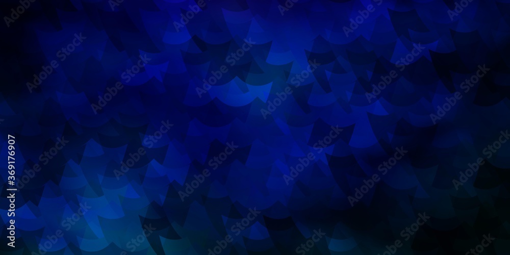 Dark Multicolor vector background with rectangles.