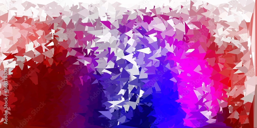 Dark pink, red vector polygonal backdrop. Dark pink, red vector polygonal backdrop.