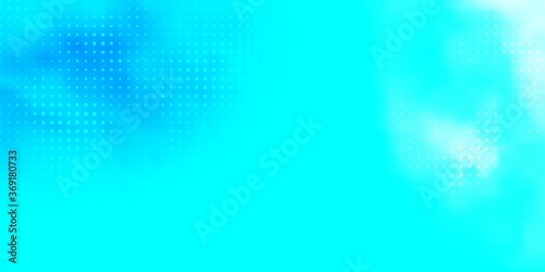 Light BLUE vector layout with circle shapes. Illustration with set of shining colorful abstract spheres. Pattern for business ads.