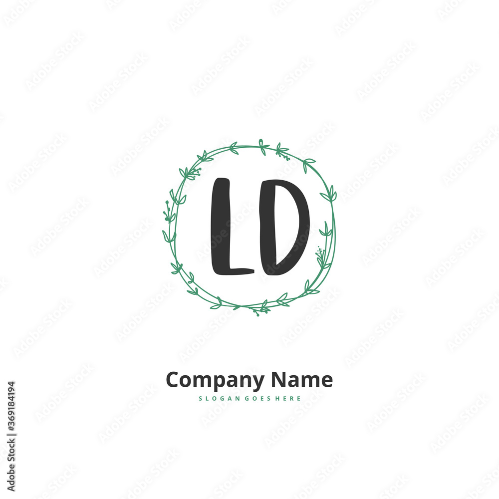 L D LD Initial handwriting and signature logo design with circle. Beautiful design handwritten logo for fashion, team, wedding, luxury logo. L D LD Initial handwriting and signature logo design with circle. Beautiful design handwritten logo for fashion, team, wedding, luxury logo.