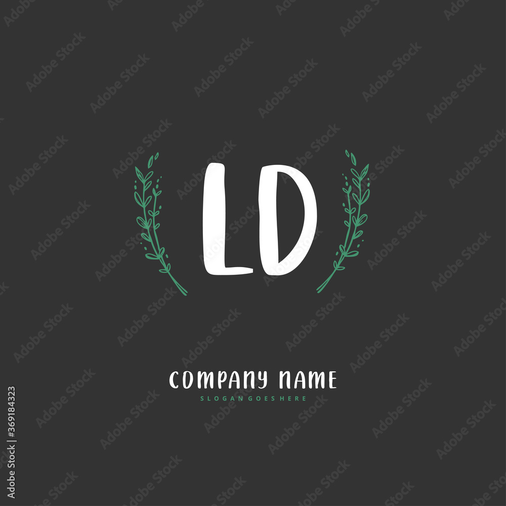 L D LD Initial handwriting and signature logo design with circle. Beautiful design handwritten logo for fashion, team, wedding, luxury logo. L D LD Initial handwriting and signature logo design with circle. Beautiful design handwritten logo for fashion, team, wedding, luxury logo.