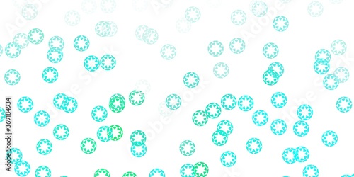Light green vector backdrop with dots.