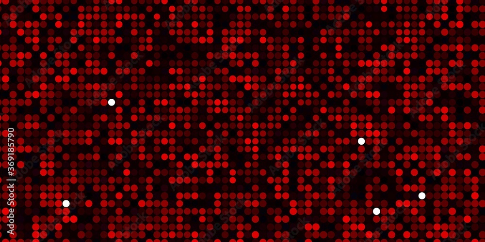 Dark Red vector backdrop with dots. Illustration with set of shining colorful abstract spheres. Design for your commercials. Dark Red vector backdrop with dots. Illustration with set of shining colorful abstract spheres. Design for your commercials.