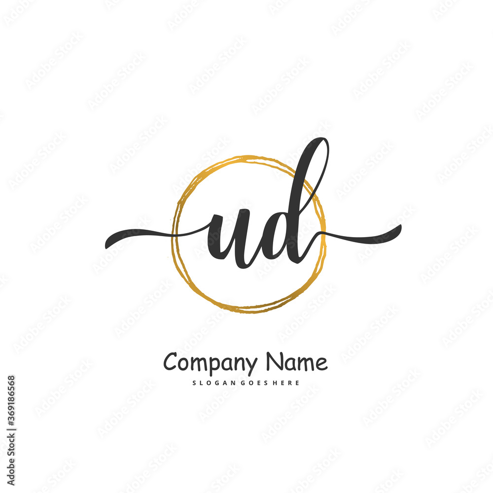 U D UD Initial handwriting and signature logo design with circle. Beautiful design handwritten logo for fashion, team, wedding, luxury logo. U D UD Initial handwriting and signature logo design with circle. Beautiful design handwritten logo for fashion, team, wedding, luxury logo.