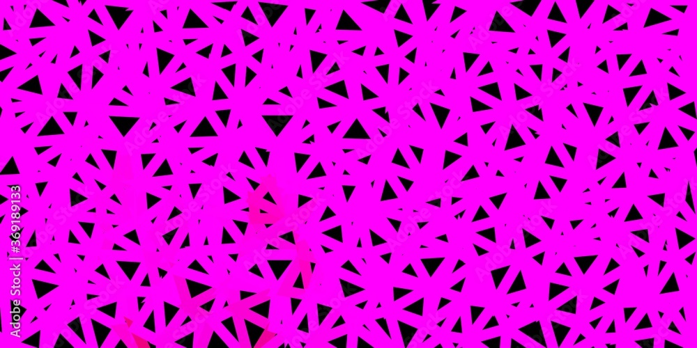 Light pink vector abstract triangle pattern. Light pink vector abstract triangle pattern.