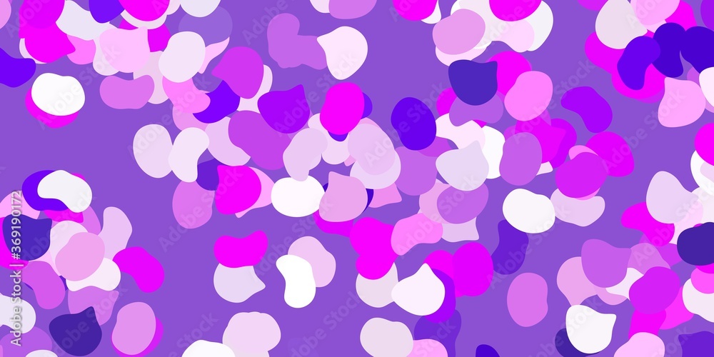 Light purple, pink vector template with abstract forms. Light purple, pink vector template with abstract forms.