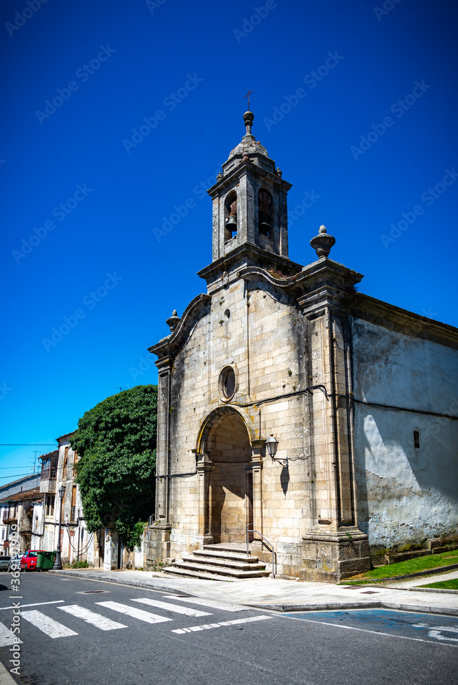ciudad histórica y monumental en Galicia de Lugo España