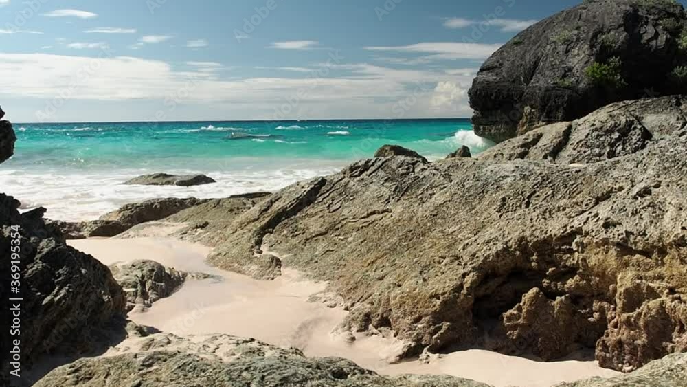 Stonehole Bay Beach is a lovely beach on the South Shore coastline of Bermuda. Stonehole Bay Beach is a lovely beach on the South Shore coastline of Bermuda.