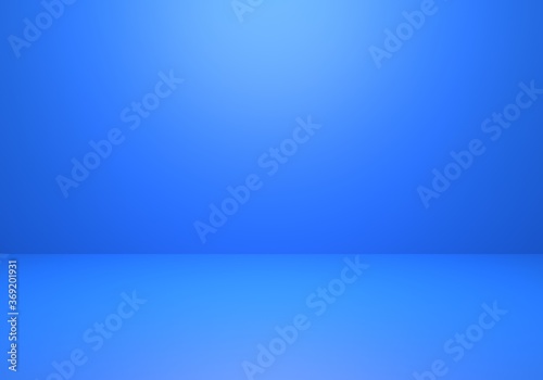 3d rendering of empty classic blue abstract minimal concept background. Scene for advertising, cosmetic ads, showcase, presentation, website, banner, cream, fashion. Illustration. Product display