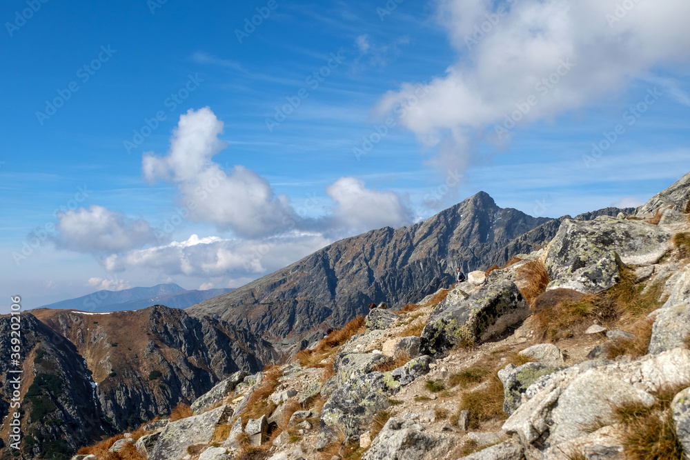  Great Cold Valley in Vysoke Tatry (High Tatras), Slovakia. The Great Cold Valley is 7 km long valley, very attractive for tourists