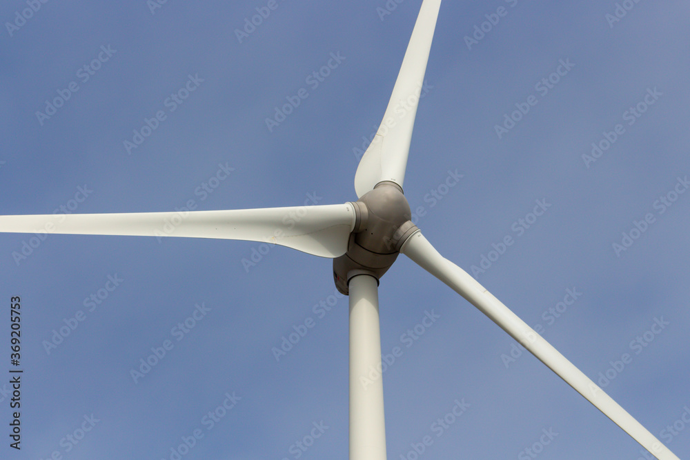 Wind Turbine generating electricity in Viana do Castelo, Portugal. Wind Turbine generating electricity in Viana do Castelo, Portugal.