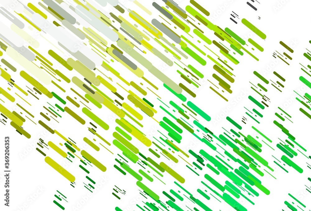Light Green, Yellow vector background with straight lines. Light Green, Yellow vector background with straight lines.