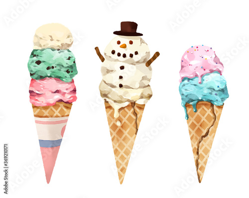 ice cream cone