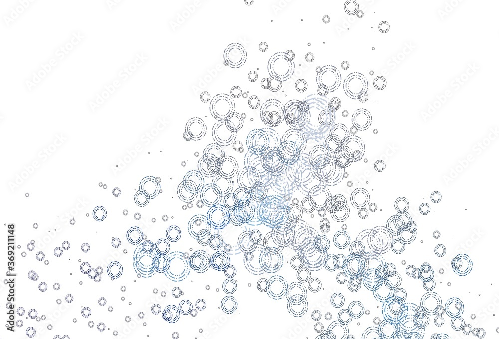Light BLUE vector pattern with spheres. Light BLUE vector pattern with spheres.