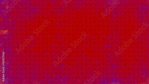 red pink color block isometric geometric pattern abstract background 