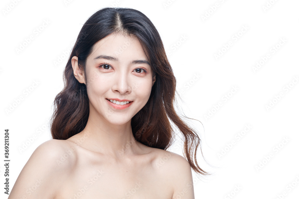 Portrait Of Beautiful Woman in Studio