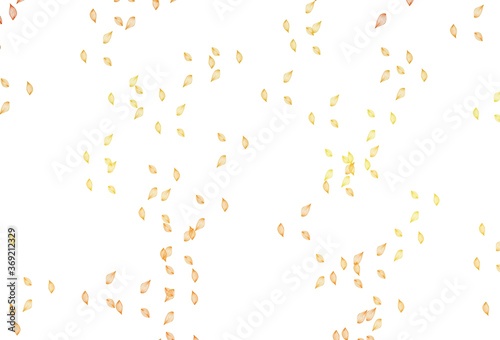 Light Orange vector hand painted backdrop.