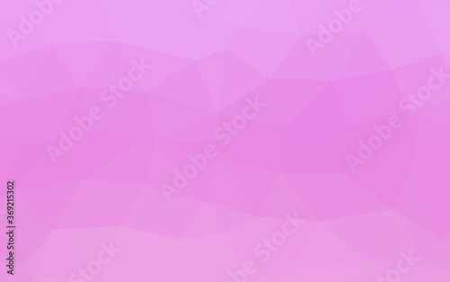 Light Pink vector shining triangular template. Colorful abstract illustration with gradient. Template for your brand book.