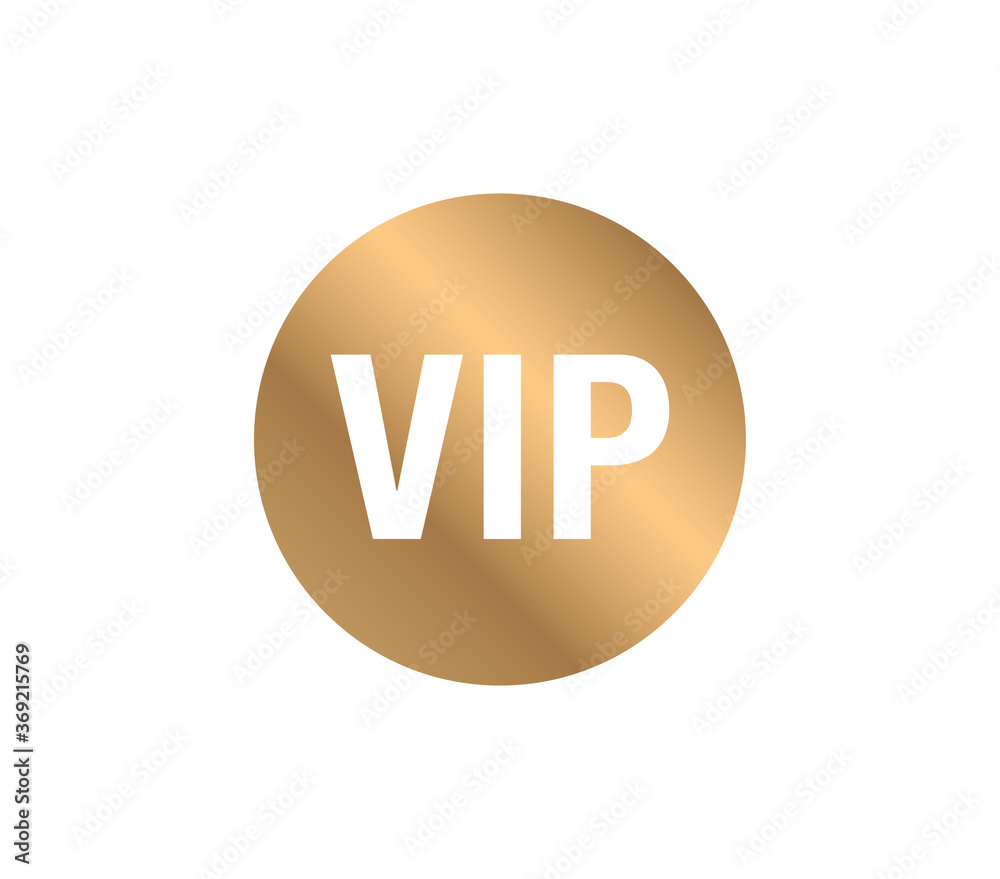 Vip gold sticker. Vip sign vector. Vip gold sticker. Vip sign vector.